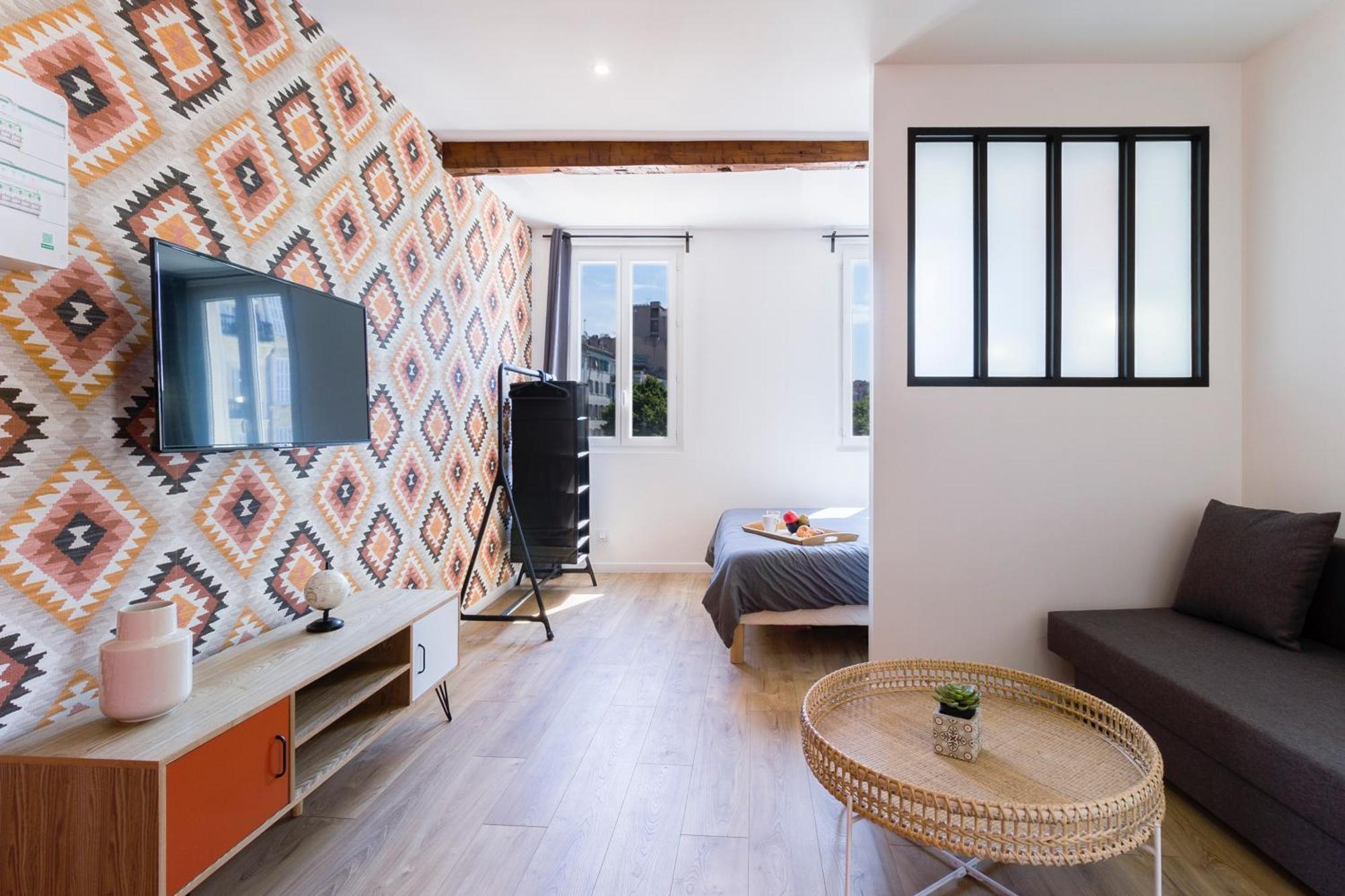 Nationale 4 - St Charles - Reformes - Vieux Port Apartment Marseille